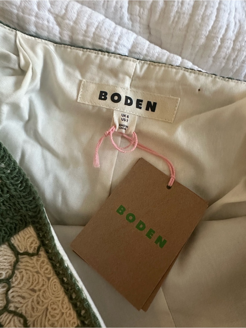 Boden Crochet Shorts - Picture 4 of 6